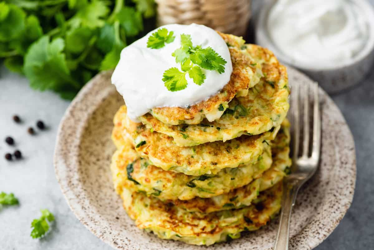 Zucchini Corn Griddle Cakes Sunny Side Suppers